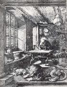 St.Jerome in his study Albrecht Durer